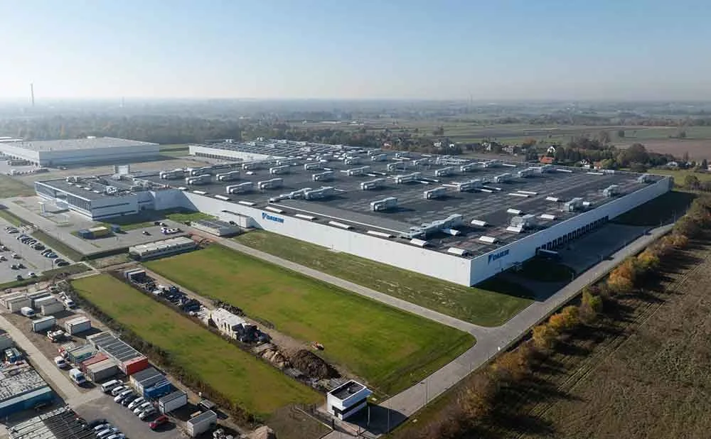 Daikin официально открыла завод тепловых насосов в Польше